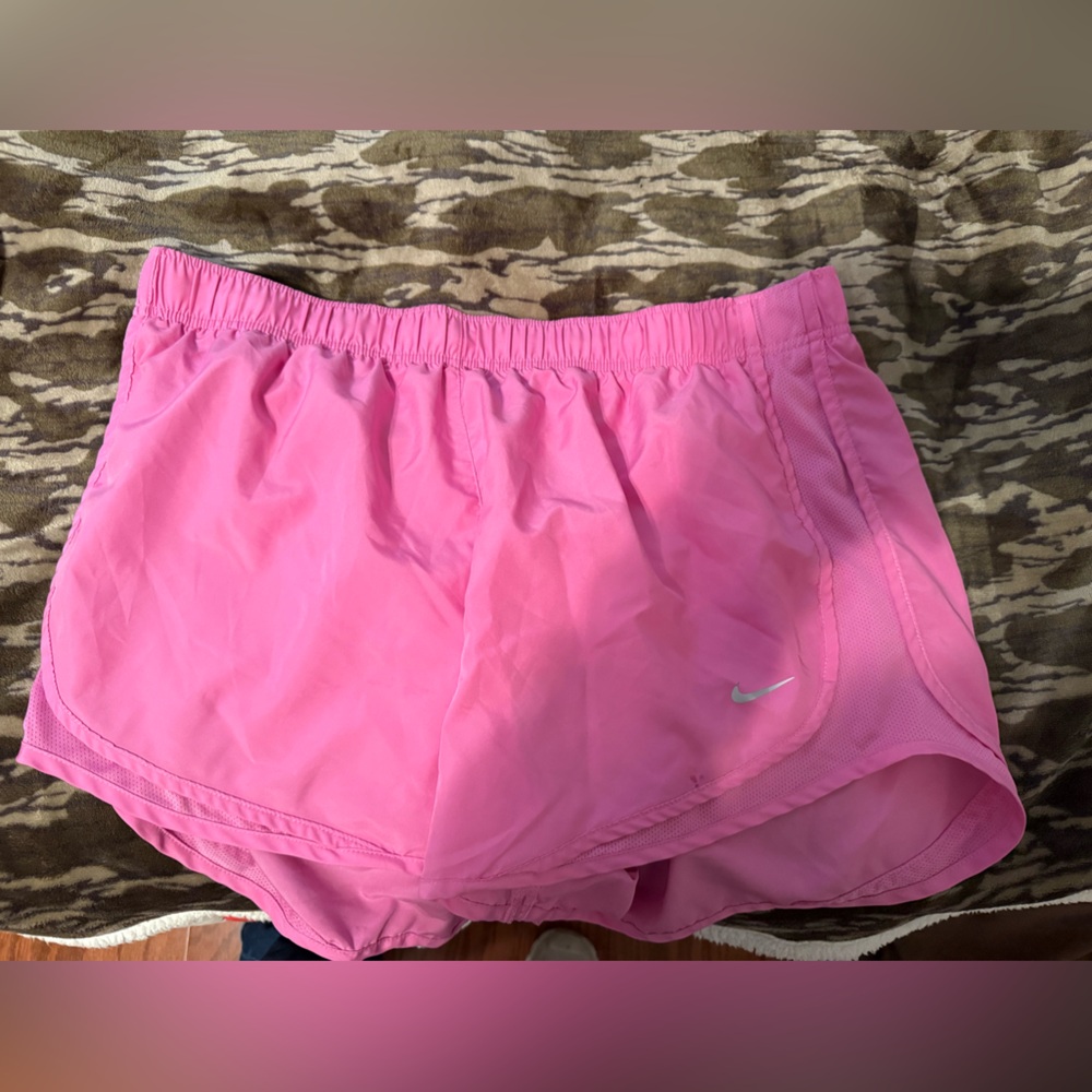 Nike Women's Vibrant Pink Athletic Shorts